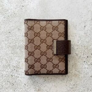 GUCCI Agenda Planner Binder GG Monogram Logo